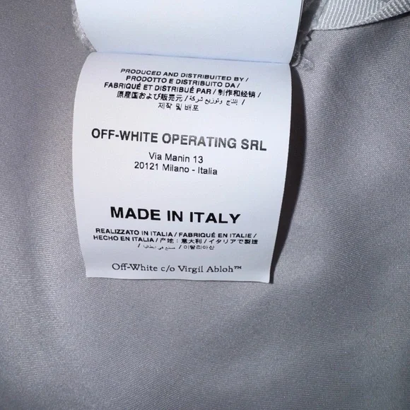 Off-White White Short Sleeve Tee - Picture 8 of 9